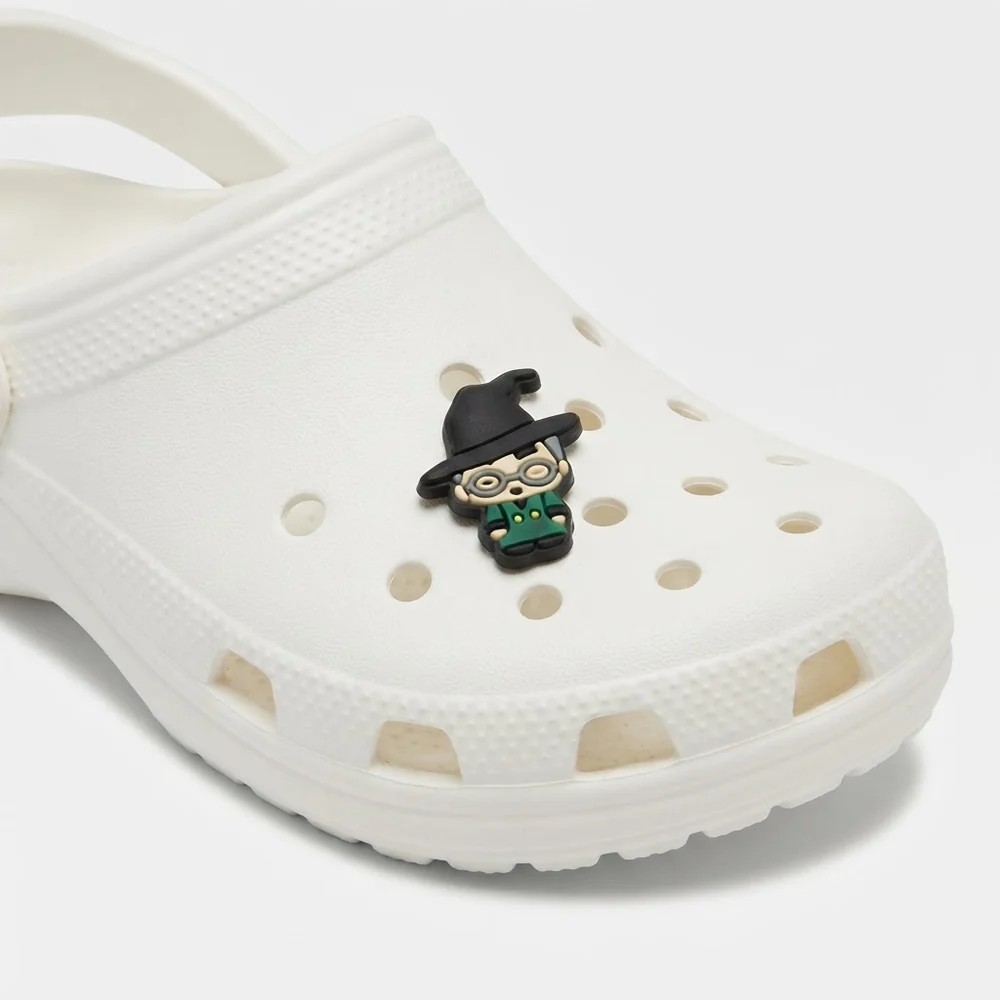 Charm professeur McGonagall clipsé sur une Crocs blanche
